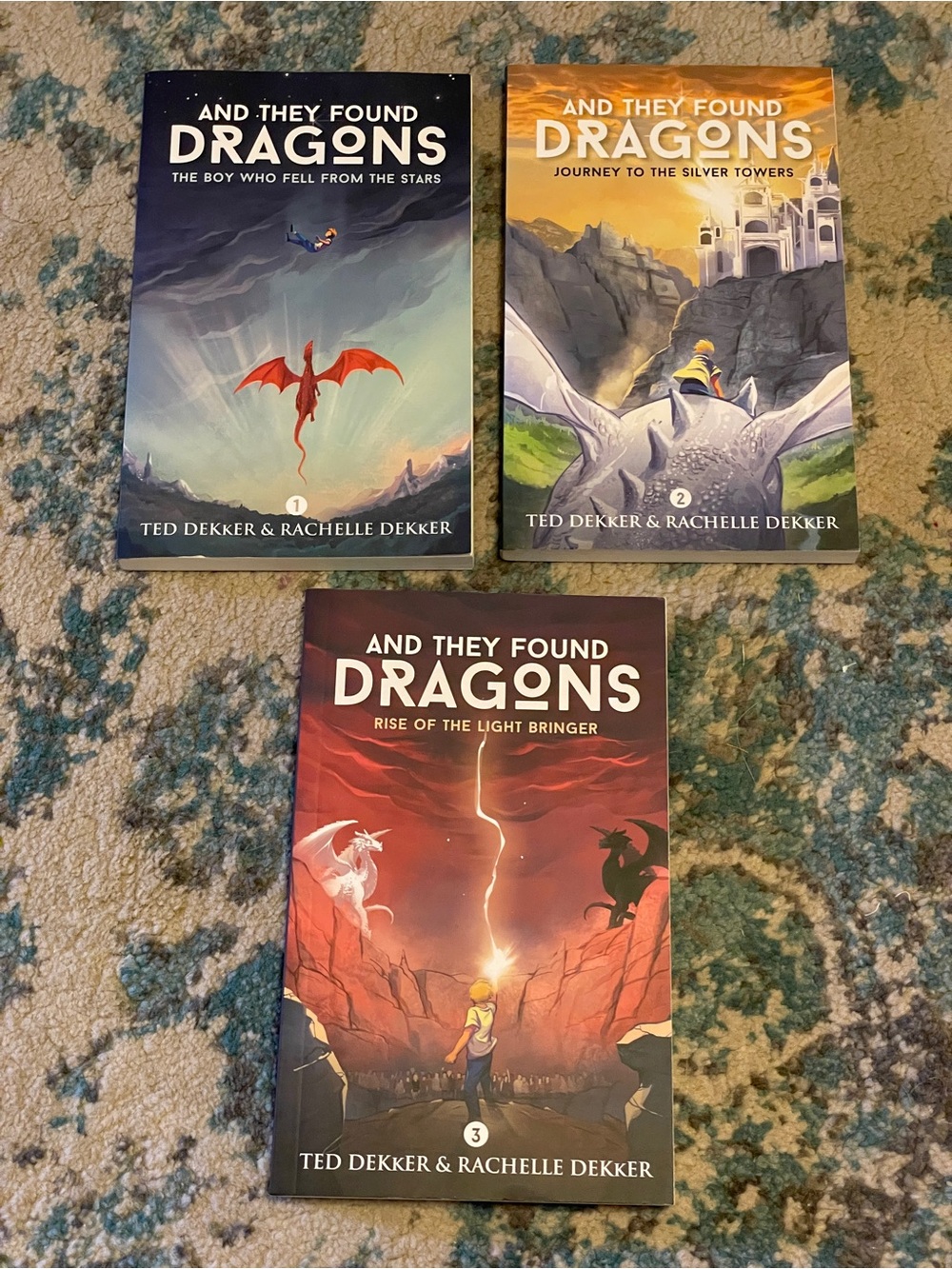 And They Found Dragons 3 Book Series by Ted & Rachel Dekker